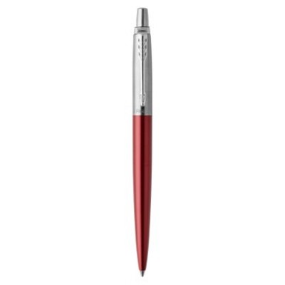 BOLÍGRAFO RETRÁCTIL JOTTER KENSINGTON ROJO CON RIBETE CROMADO PUNTO MEDIO TINTA AZUL PARKER 1953187 (Espera 4 dias) en Huesoi