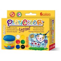 LIQQUID 40ML. EN 6 COLORES SURTIDOS + PINCEL PLAYCOLOR 19931 (Espera 4 dias) en Huesoi