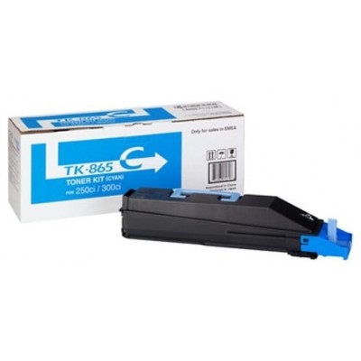 KYOCERA TONER COPIADORA CIAN TASKALFA 200CI/300CI TK865C 12.000 PAGINAS en Huesoi