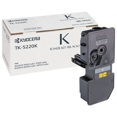 KYOCERA MITA TK-5220K Toner negro ECOSYS M5521cdw/cdn, P5021cdn/cdw 1200pag en Huesoi