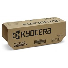 KYOCERA TK-3160, 12500 paginas, Negro, 1 pieza(s) en Huesoi