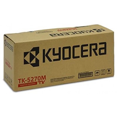 KYOCERA TK-5270M, 6000 paginas, Magenta, 1 pieza(s) en Huesoi