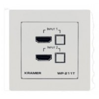 Kramer Electronics KRAMER WP-211T-EU-PANEL-SET-80/86 B EU & UKsize Black Panel Set Blanco (Espera 4 dias) en Huesoi
