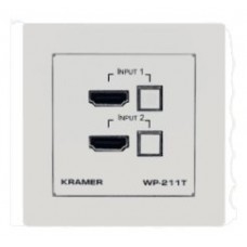 Kramer Electronics KRAMER WP-211T-EU-PANEL-SET-80/86 B EU & UKsize Black Panel Set Blanco (Espera 4 dias) en Huesoi
