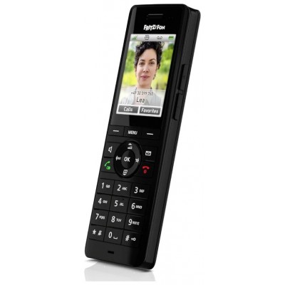 FRITZ! Fon X6 Teléfono inalamb.DECT Negro en Huesoi