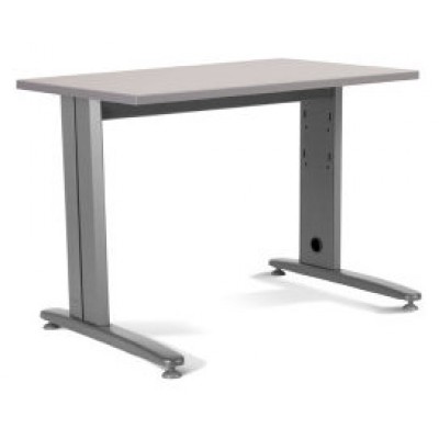 MESA DE OFICINA SERIE METAL 140X80 GRIS / GRIS ROCADA 2001AC02 (Espera 4 dias) en Huesoi