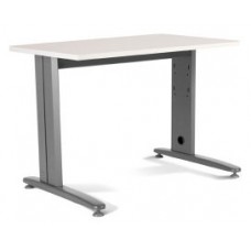 MESA DE OFICINA SERIE METAL 140X80 GRIS / BLANCO ROCADA 2001AC04 (Espera 4 dias) en Huesoi
