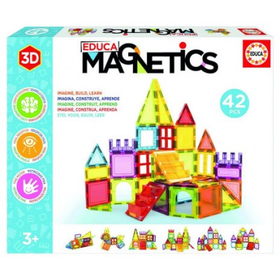 JUEGO MAGNETICS 42 PCS EDUCA 20023 EDUCA 20023 (Espera 4 dias) en Huesoi