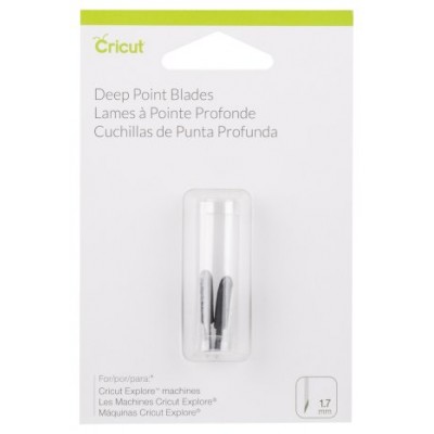 Cricut PC2003535 Set de 2 Lames Coupe Profonde, Plastique, Multicolore, 12 x 8 x 2 cm (Espera 4 dias) en Huesoi