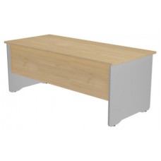 MESA DE OFICINA SERIE WORK 180X80 ALUMINIO/ROBLE ROCADA 2003AB08V24 (Espera 4 dias) en Huesoi