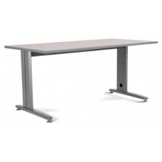 MESA DE OFICINA SERIE METAL 180X80 GRIS / GRIS ROCADA 2003AC02 (Espera 4 dias) en Huesoi