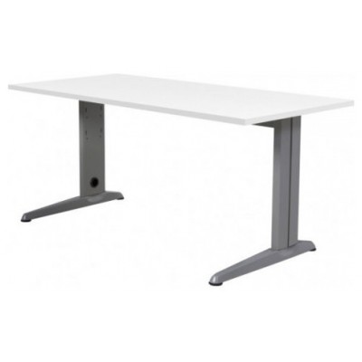 MESA DE OFICINA SERIE METAL 180X80 GRIS / BLANCO ROCADA 2003AC04 (Espera 4 dias) en Huesoi