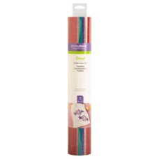 Cricut Glitter Iron -On Sampler Lámina de vinilo de transferencia térmica Vinilo de termotransferencia liso 6 hojas (Espera 4 dias) en Huesoi