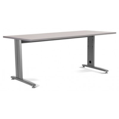 MESA DE OFICINA SERIE METAL 200X80 GRIS / GRIS ROCADA 2004AC02 (Espera 4 dias) en Huesoi
