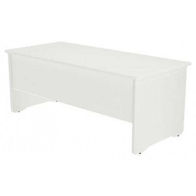 MESA DE OFICINA SERIE WORK 200X80 BLANCO / BLANCO ROCADA 2004AW04 (Espera 4 dias) en Huesoi