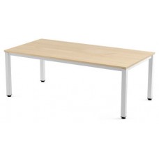 MESA DE OFICINA SERIE EXECUTIVE 200X100 BLANCO/ HAYA ROCADA 2005AM01 (Espera 4 dias) en Huesoi