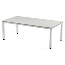 MESA DE OFICINA SERIE EXECUTIVE 200X100 BLANCO/ GRIS ROCADA 2005AM02 (Espera 4 dias) en Huesoi