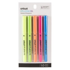 Cricut 2006258 rotulador Fino Azul, Verde, Naranja, Rosa, Amarillo 5 pieza(s) (Espera 4 dias) en Huesoi