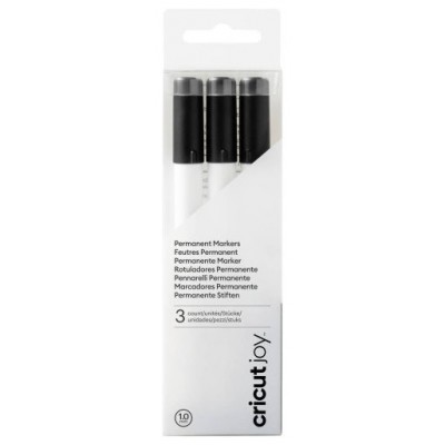 CRICUT JOY PERMANENT MARKERS 3-PACK 1.0 (BLACK) (Espera 4 dias) en Huesoi