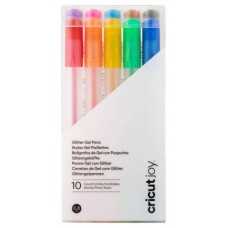 Cricut 2009964 bolígrafo de gel Bolígrafo de gel con tapa Negro, Marrón, Verde, Azul claro, Naranja, Púrpura, Rojo, Amarillo 10 pieza(s) (Espera 4 dias) en Huesoi