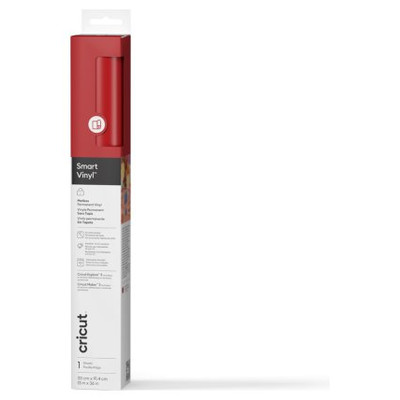 Cricut 2011323 vinilo adhesivo Permanente Rojo Mate (Espera 4 dias) en Huesoi