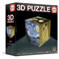 PUZZLE CUBO 3D ARTE EDUCA BORRAS 20123 (Espera 4 dias) en Huesoi
