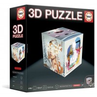 PUZZLE CUBO 3D ANIMALES EDUCA BORRAS 20125 (Espera 4 dias) en Huesoi