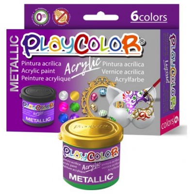 Playcolor Liqüid Pintura para carteles 40 ml 6 pieza(s) (Espera 4 dias) en Huesoi