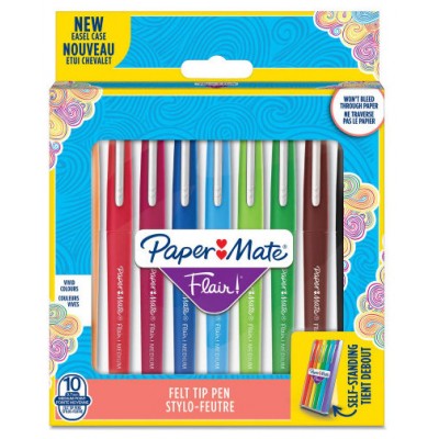 FLAIR BLISTER 10 COLORES SURTIDOS PAPER MATE 2028898 (Espera 4 dias) en Huesoi