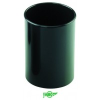 CUBILETE DE PLASTICO 78 MM. DIAMETRO X 100 MM. ALTO OPACO NEGRO FAIBO 205-02 (MIN10) (Espera 4 dias) en Huesoi