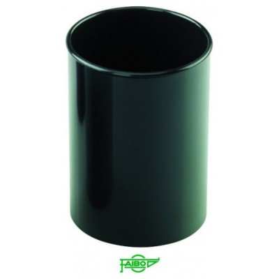 CUBILETE DE PLASTICO 78 MM. DIAMETRO X 100 MM. ALTO OPACO NEGRO FAIBO 205-02 (MIN10) (Espera 4 dias) en Huesoi