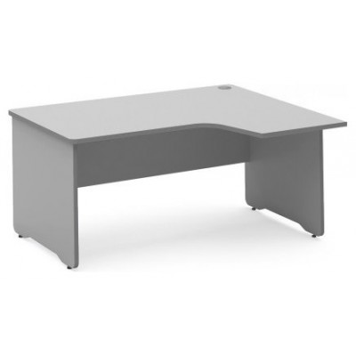 MESA DE OFICINA SERIE WORK CON FORMA DE L DERECHA 160X120 GRIS / GRIS ROCADA 2051AB02 (Espera 4 dias) en Huesoi