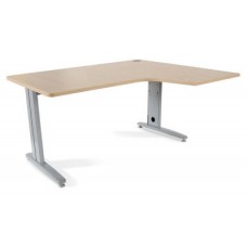 MESA DE OFICINA SERIE METAL FORMA L DERECHA 160X120 GRIS / HAYA  ROCADA 2051AC01 (Espera 4 dias) en Huesoi