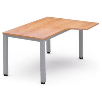 MESA DE OFICINA SERIE EXECUTIVE FORMA L DERECHA 160X120 GRIS / ROBLE ROCADA 2051AD08 (Espera 4 dias) en Huesoi