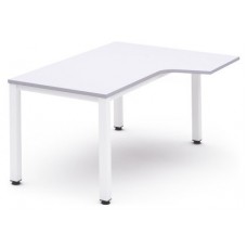 MESA DE OFICINA SERIE EXECUTIVE FORMA L DERECHA 160X120 BLANCO/BLANCO ROCADA 2051AM04 (Espera 4 dias) en Huesoi
