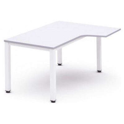 MESA DE OFICINA SERIE EXECUTIVE FORMA L DERECHA 160X120 BLANCO/BLANCO ROCADA 2051AM04 (Espera 4 dias) en Huesoi