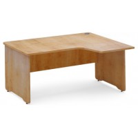 MESA DE OFICINA SERIE WORK CON FORMA DE L DERECHA 160X120 ROBLE / ROBLE ROCADA 2051AR08V24 (Espera 4 dias) en Huesoi