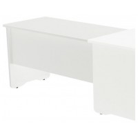 MESA DE OFICINA SERIE WORK CON FORMA DE L DERECHA 160X120 BLANCO/BLANCO ROCADA 2051AW04 (Espera 4 dias) en Huesoi