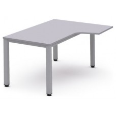 MESA DE OFICINA SERIE EXECUTIVE FORMA L DERECHA 180X120 GRIS / GRIS ROCADA 2052AD02 (Espera 4 dias) en Huesoi