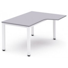 MESA DE OFICINA SERIE EXECUTIVE FORMA L DERECHA 180X120 BLANCO/GRIS ROCADA 2052AM02 (Espera 4 dias) en Huesoi