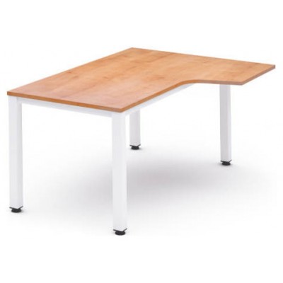 MESA DE OFICINA SERIE EXECUTIVE FORMA L DERECHA 180X120 BLANCO/ROBLE ROCADA 2052AM08 (Espera 4 dias) en Huesoi