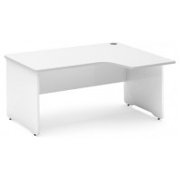 MESA DE OFICINA SERIE WORK CON FORMA DE L DERECHA 180X120 BLANCO/BLANCO ROCADA 2052AW04V24 (Espera 4 dias) en Huesoi