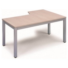 MESA DE OFICINA SERIE EXECUTIVE FORMA L IZQUIERDA 160X120 GRIS / HAYA ROCADA 2053AD01 (Espera 4 dias) en Huesoi