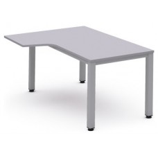 MESA DE OFICINA SERIE EXECUTIVE FORMA L IZQUIERDA 160X120 GRIS / GRIS ROCADA 2053AD02 (Espera 4 dias) en Huesoi