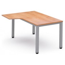 MESA DE OFICINA SERIE EXECUTIVE FORMA L IZQUIERDA 160X120 GRIS / ROBLE ROCADA 2053AD08 (Espera 4 dias) en Huesoi