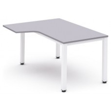 MESA DE OFICINA SERIE EXECUTIVE FORMA L IZQUIERDA 160X120 BLANCO/GRIS ROCADA 2053AM02 (Espera 4 dias) en Huesoi