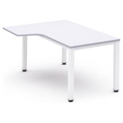 MESA DE OFICINA SERIE EXECUTIVE FORMA L IZQUIERDA 160X120 BLANCO/BLANCO ROCADA 2053AM04 (Espera 4 dias) en Huesoi