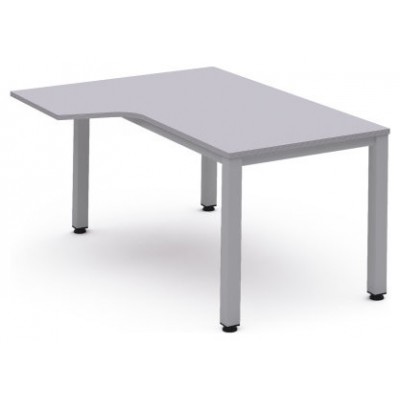 MESA DE OFICINA SERIE EXECUTIVE FORMA L IZQUIERDA 180X120 GRIS / GRIS ROCADA 2054AD02 (Espera 4 dias) en Huesoi
