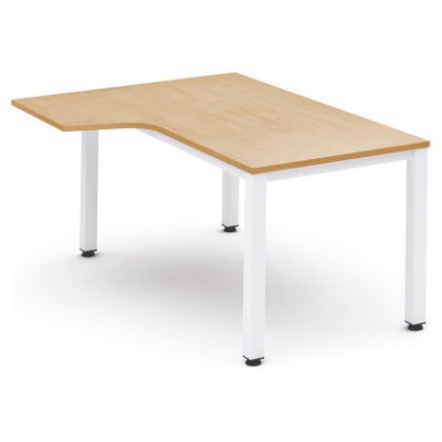 MESA DE OFICINA SERIE EXECUTIVE FORMA L IZQUIERDA 180X120 BLANCO/HAYA ROCADA 2054AM01 (Espera 4 dias) en Huesoi