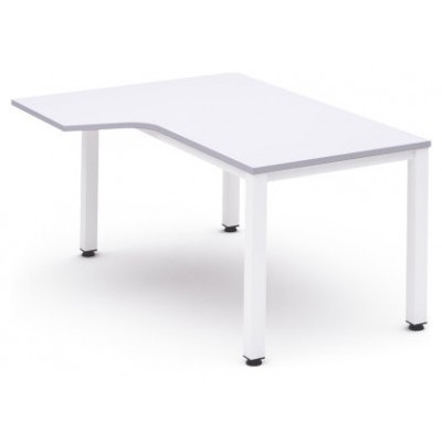 MESA DE OFICINA SERIE EXECUTIVE FORMA L IZQUIERDA 180X120 BLANCO/BLANCO ROCADA 2054AM04 (Espera 4 dias) en Huesoi